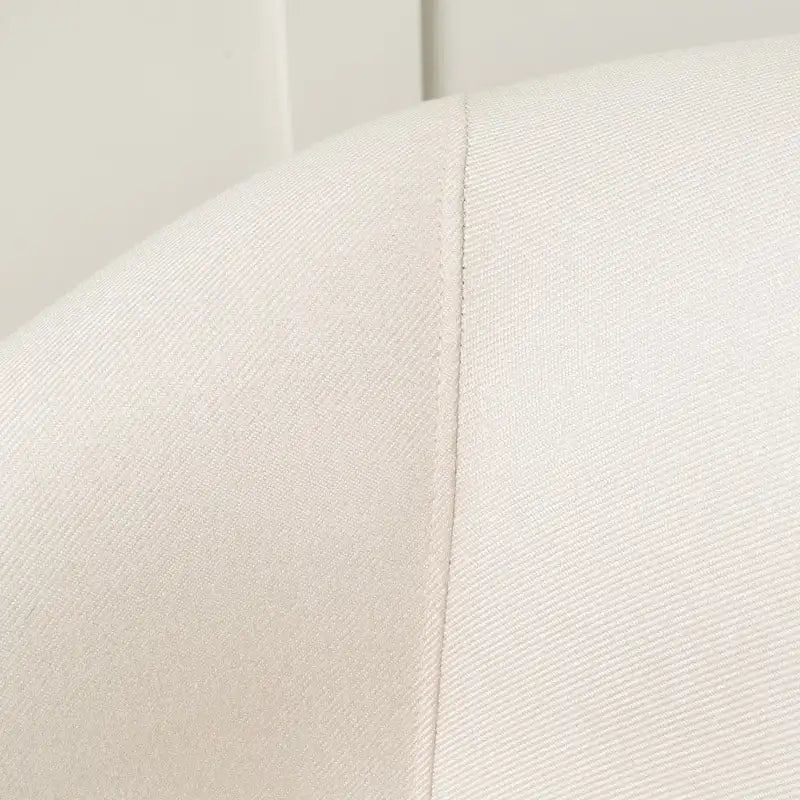 Fauteuil rembourré en tissu, pieds noirs, 1 place