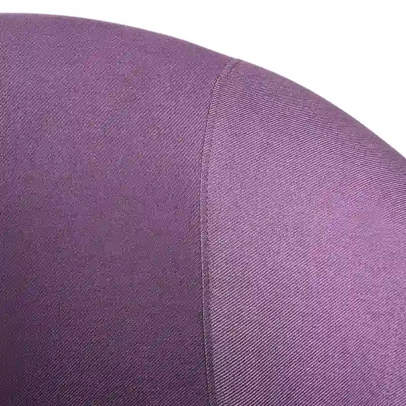 Fauteuil rembourré en tissu, pieds noirs, 1 place