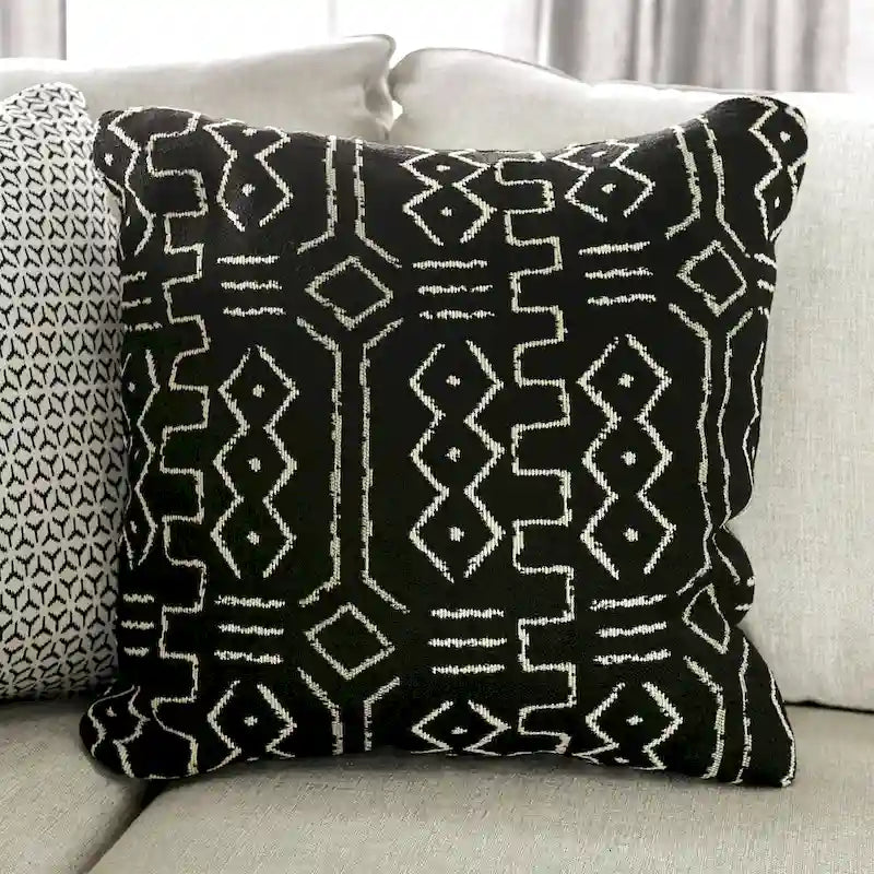 Canapé d'angle en L beige/gris, accoudoirs évasés en chenille, 5 places