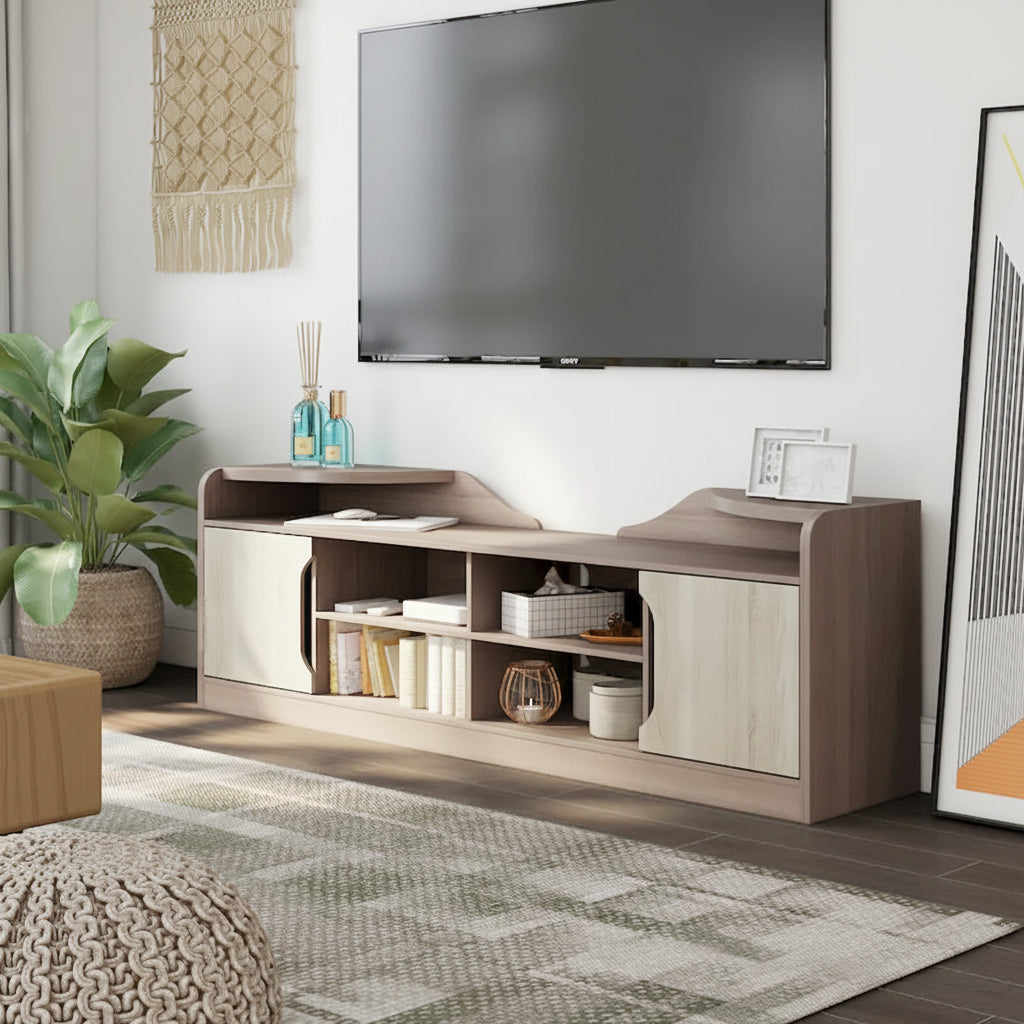 Fetz Rustic 72-inch Multi-functional Storage TV Console by Furniture of America