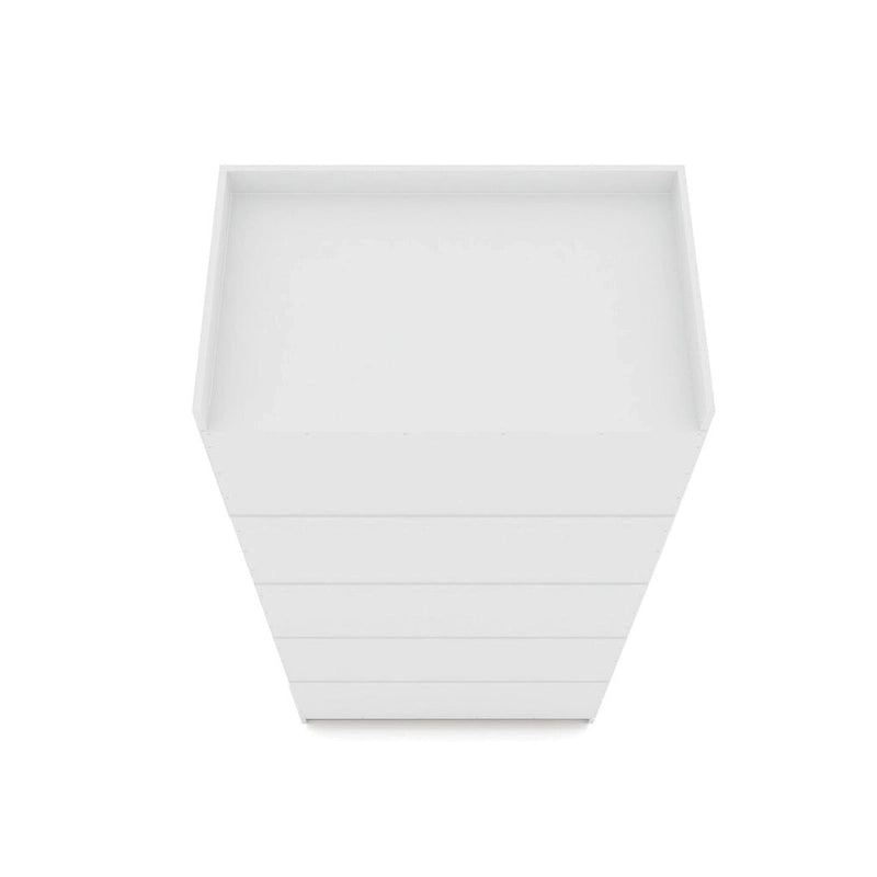 Armoire de rangement modulable autoportante avec tiroirs et étagères ouvertes – Bleu nuit / Marron / Blanc, assemblage par 1 personne