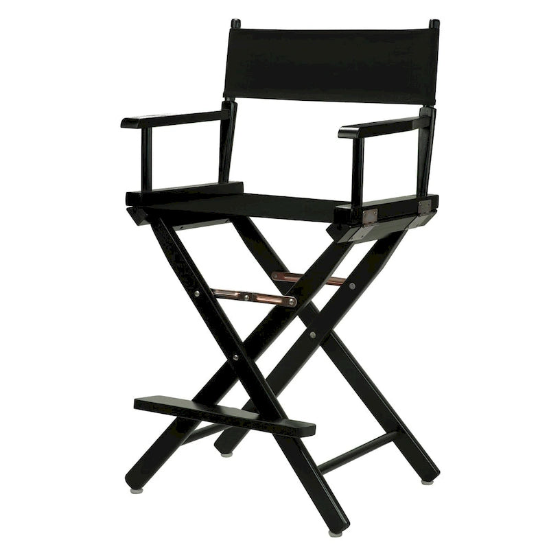 Chaise de réalisateur pliante, cadre en bois massif – Disponible en 14 coloris, 1 place