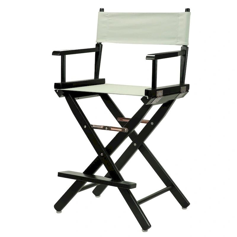Chaise de réalisateur pliante, cadre en bois massif – Disponible en 14 coloris, 1 place