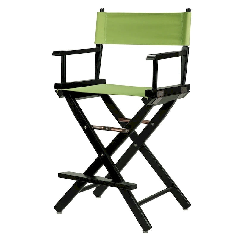 Chaise de réalisateur pliante, cadre en bois massif – Disponible en 14 coloris, 1 place