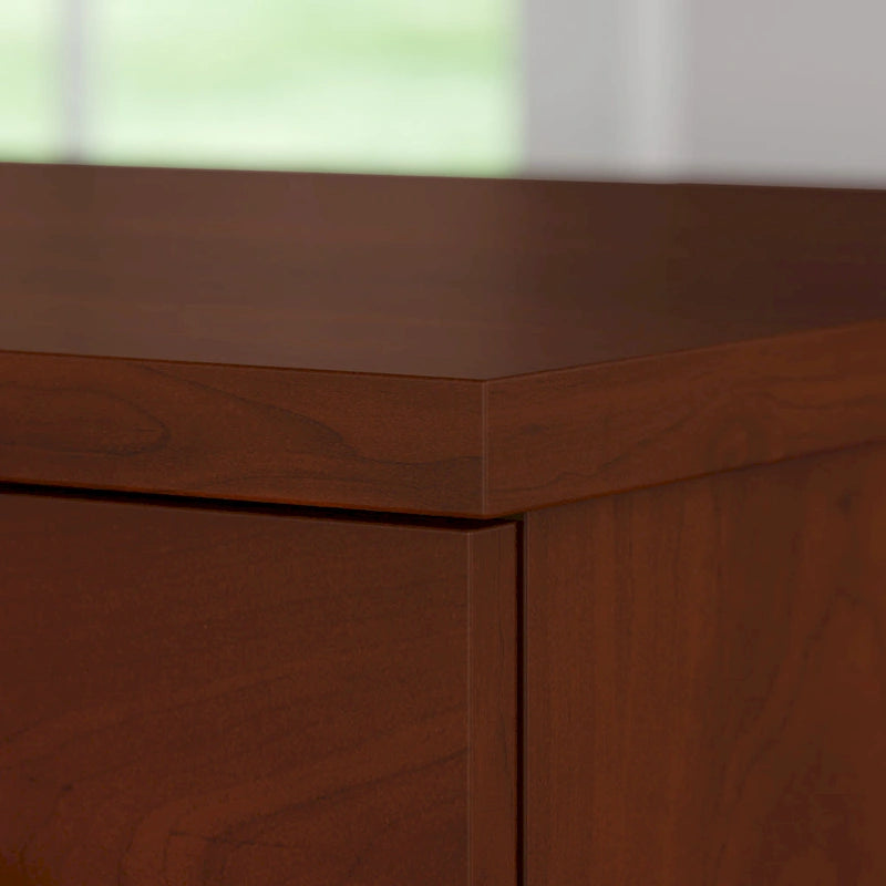 Multicolore | Style de transition | Bureau individuel de 183 cm de large avec tiroirs