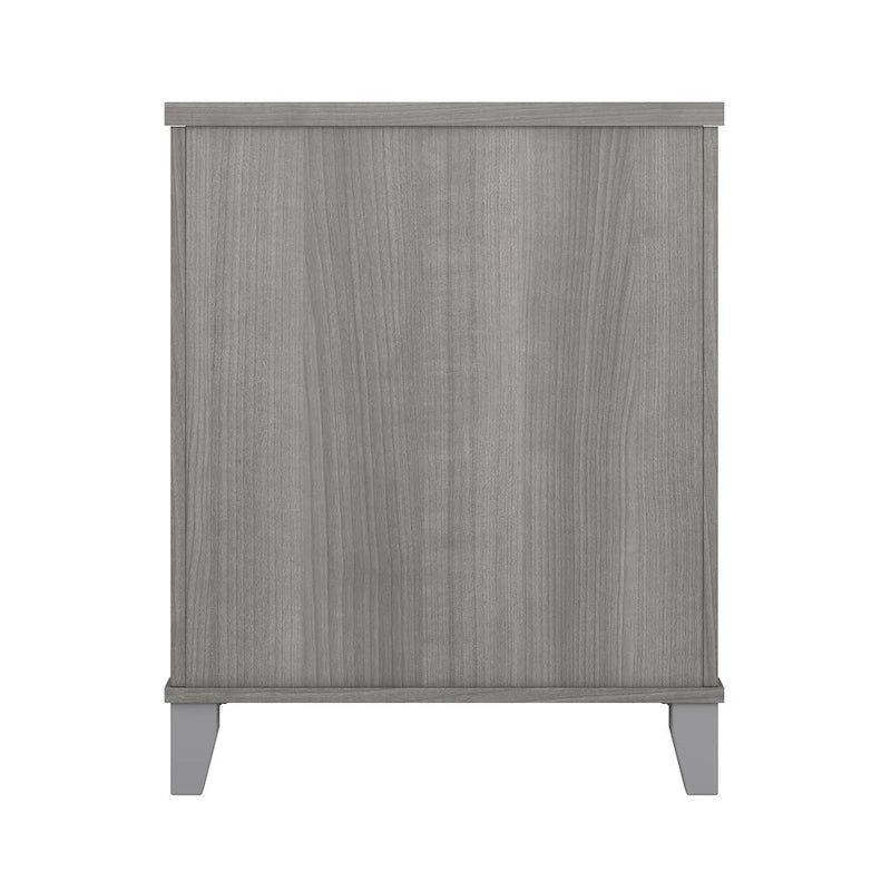 Multicolore | Style de transition | Bureau individuel de 183 cm de large avec tiroirs