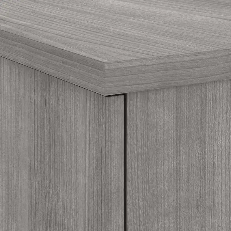 Multicolore | Style de transition | Bureau individuel de 183 cm de large avec tiroirs