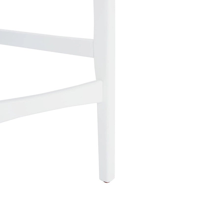 Tabouret de comptoir, style Mid-Century, Noyer / Naturel / Noir / Blanc, 1 place