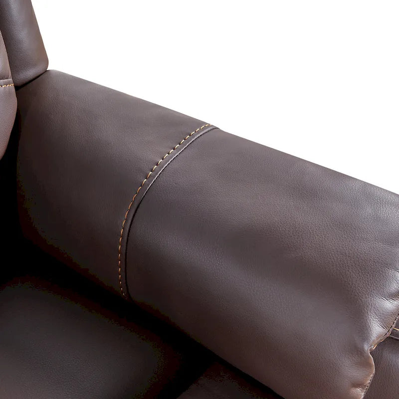 Fauteuil inclinable électrique Liyasi zéro gravité avec inclinaison confortable, massage, chauffage et support de téléphone, poches latérales, port de charge USB.