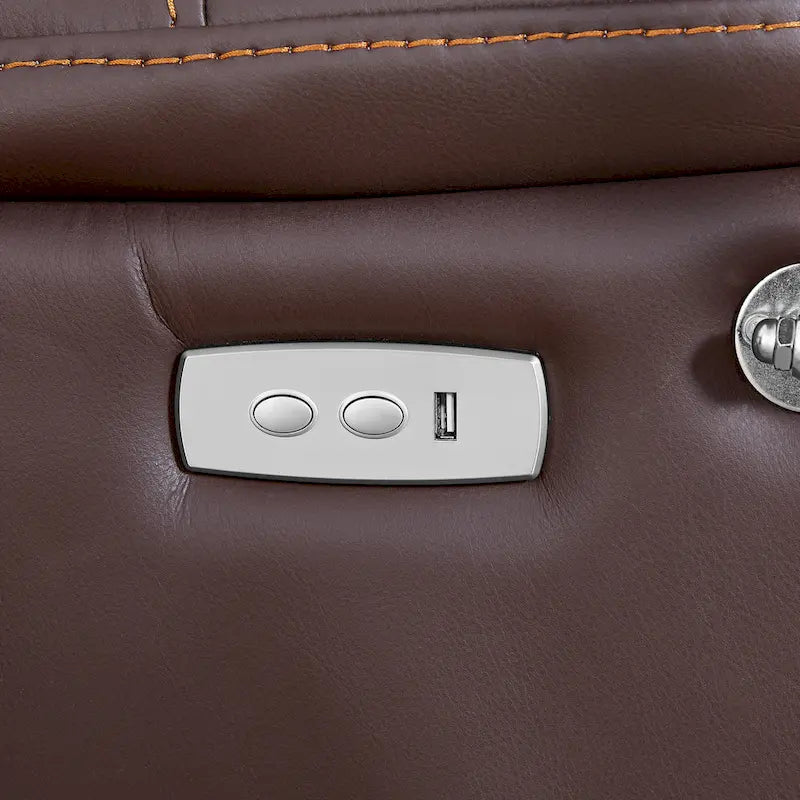 Fauteuil inclinable électrique Liyasi zéro gravité avec inclinaison confortable, massage, chauffage et support de téléphone, poches latérales, port de charge USB.