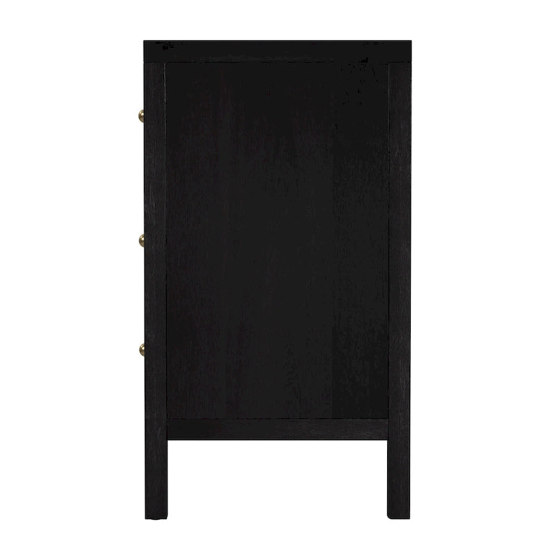 6-Drawer Wide Dresser, Antique Finish, Multiple Colors