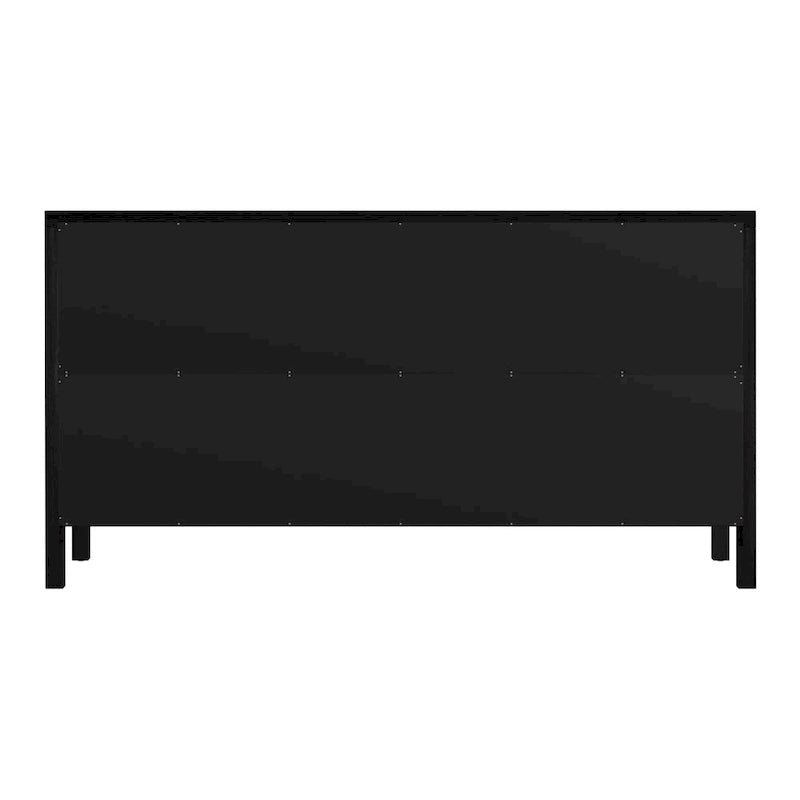 6-Drawer Wide Dresser, Antique Finish, Multiple Colors