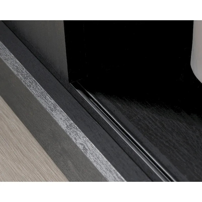 Meuble TV de style rustique avec portes coulissantes – 6 coloris, compatible avec les téléviseurs jusqu'à 70 pouces